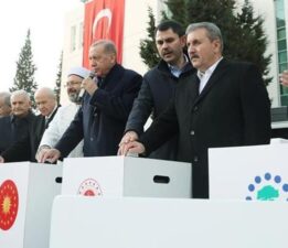 Depremin vurduğu illerde konutların temeli atıldı