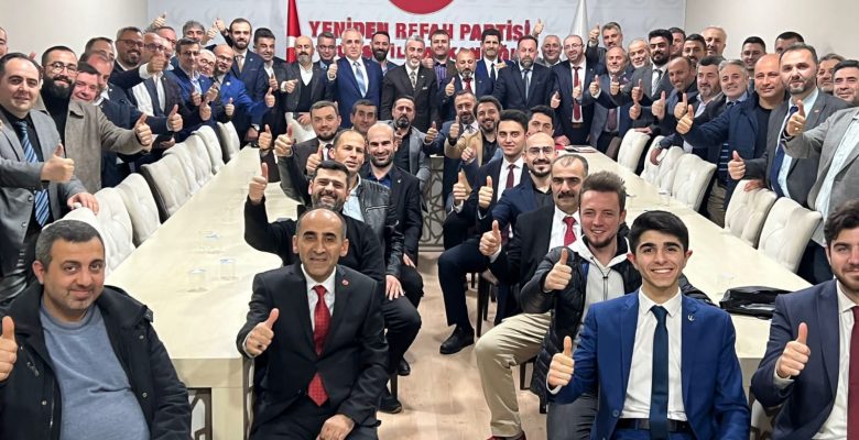 Yeniden Refah Partisi milletvekili aday adaylarıyla tanıştı