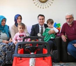 Küçük Muhammed’e Başkan Dündar’dan sürpriz