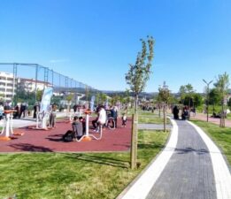 Bursa’da Üçevler Parkı Nilüfer’de açıldı