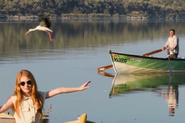 Balıkçı Adem amca ile Yaren leylek için şarkı yazıldı