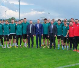 Erbakan’dan Bursaspor’a ziyaret