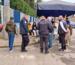 Bursa’da taraftarın arasına yorgun mermi düştü