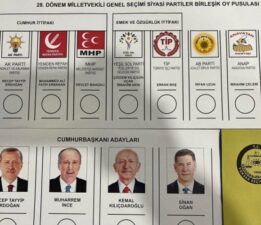 Oy pusulaları tanıtıldı