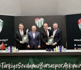 Bursaspor’a Sütaş desteği, imzalar atıldı