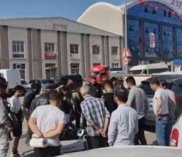 Geri manevra yaparken yayaya çarptı