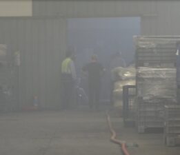 Bursa Işıktepe OSB’den yükselen dumanlar paniğe sebep oldu