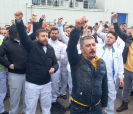 Bursa’da işçiler mutlu sona ulaştı