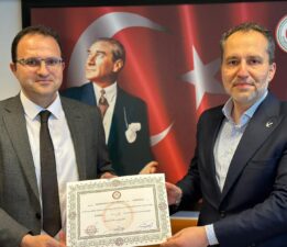 Fatih Erbakan Mazbatasını Aldı !!!