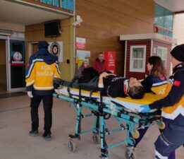 Çanak anten takarken ölümden döndü