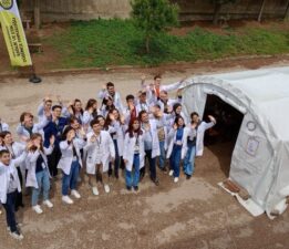 Bursa’da tıbbiyelilerden alkışlanacak proje