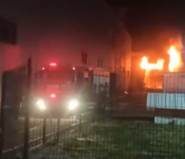 Bursa’da büyük fabrika yangını