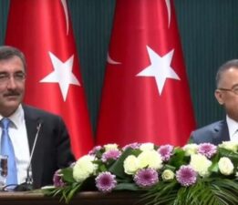 Cumhurbaşkanı Yardımcısı Cevdet Yılmaz görevi devraldı