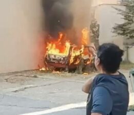 Çocukların oyunu yangına neden oldu