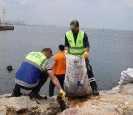 Bursa’da denizden çıkanlar görenleri şaşırttı