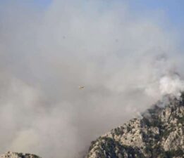 Antalya’daki orman yangın ikinci gününde devam ediyor!