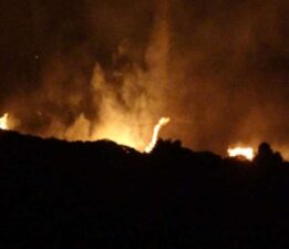 Çeşme’de orman yangını: 1 kişi gözaltına alındı!