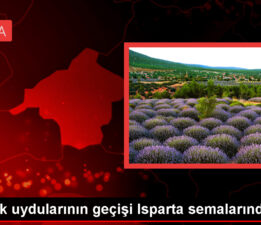 Starlink uydularının geçişi Isparta semalarında göründü