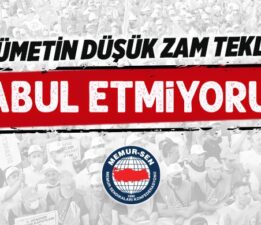 Memur-Sen Bursa; “Kabul etmiyoruz”