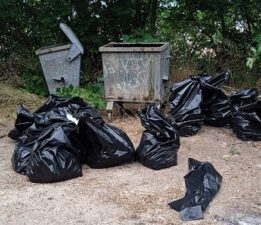 Çekirge’de Toplanmadığı İçin Tepeciğe Dönen Çöpler Şafak Operasyonuyla Artık Tertemiz!