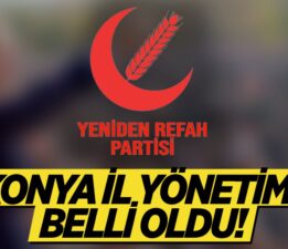 Yeniden Refah Partisi Konya İl Yönetimi belli oldu