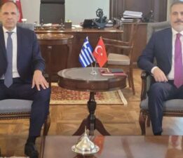 Dışişleri Bakanı Fidan, Yunan mevkidaşı Gerapetritis ile görüştü