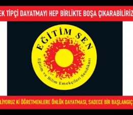 EĞİTİM SEN BURSA; Önlük İçin Beden Ölçüleri Vermiyor, Tek Tip Kıyafet Dayatmasını Kabul Etmiyoruz!