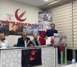 Yeniden Refah Partisi Kestel’den Filistin Açıklaması…