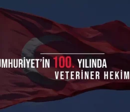 Türk Veteriner Hekimleri Birliği olarak Cumhuriyetimizin 100. yılını coşkuyla kutluyoruz!