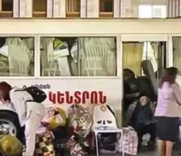 Karabağ’dan son otobüs kalktı