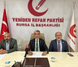 Yeniden Refah Bursa’dan Kudüs için Konya’da düzenlenecek mitinge davet çağrısı