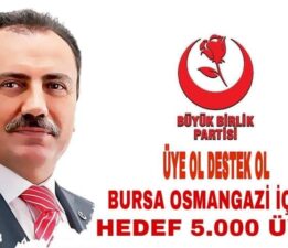 BBP Osmangazi’de Yeni Atama; “İlçemizde Birlik’i Tesis Edeceğiz!”