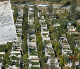 AK Parti mezarlık yerini de seçim malzemesi yaptı