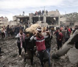 Gazze’nin güneyi bombalandı: Ölü ve yaralılar var