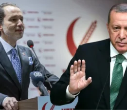 Yeniden Refah Partisinin pankartlarının üstüne “AKP” pankartları asılıyor !