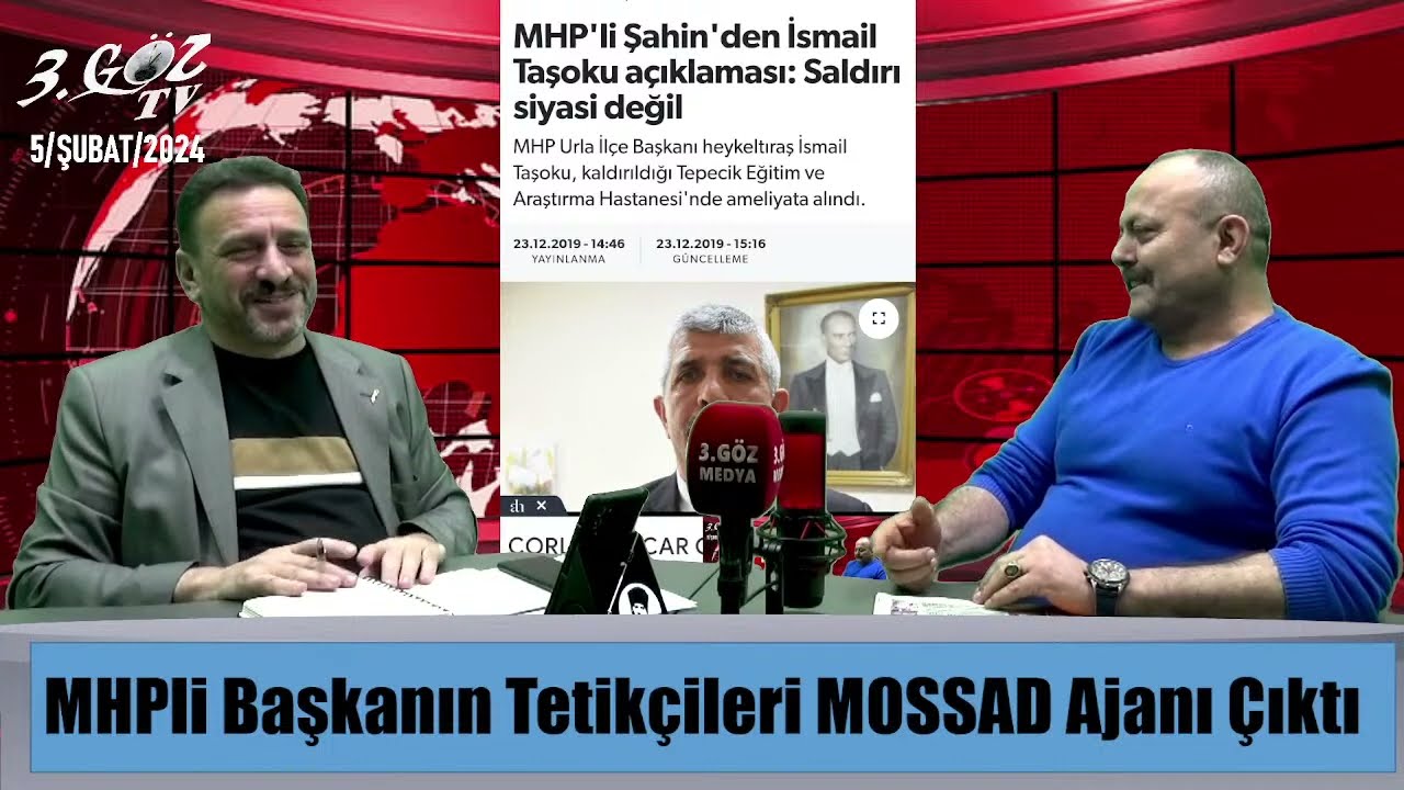 İrfan Aydın: “Korkudan beslenen mafya ve tefeciler BAŞARAMAYACAKSINIZ” MHP’li Başkanın Tetikçileri MOSSAD Ajanı Çıktı