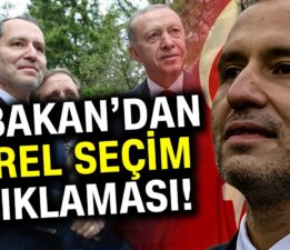 Erbakan, ”AK Parti ile 31 Mart yerel seçimlerinde ittifak yapmamak Ankara, İstanbul ve İzmir’de de kendi adaylarımızla seçime girmeye karar verdik.”