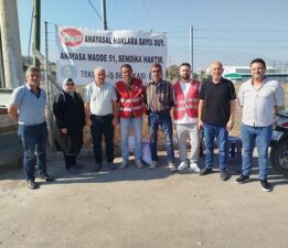 EKER İŞÇİSİNE ‘ZAFER’ SAHİP ÇIKTI!