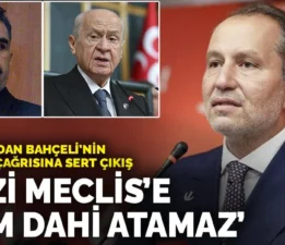 Fatih Erbakan’dan sert ‘Öcalan’ çıkışı: “Terörle masaya oturulmaz, pazarlık yapılmaz, söz alınmaz, söz verilmez!”