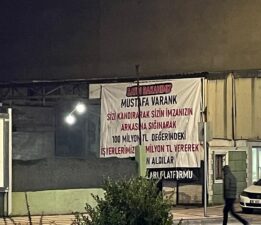 KOSAB Çifte Kamulaştırma Mağdurlarından Bakana Pankartlı Mesaj; “Taklaya Gelmişsin!”