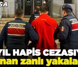HAKKINDA 22 YIL 27 GÜN KESİNLEŞMİŞ HAPİS CEZASI BULUNAN ŞAHIS JANDARMADAN KAÇAMADI