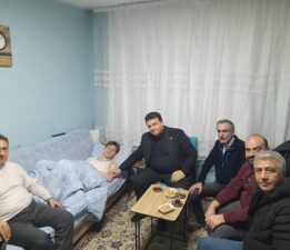 Stajda iş kazası geçirdi! Milletvekili ziyaret etti!