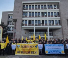 SADAKA ZAMMINA EĞİTİM SEN’DEN HALAYLI PROTESTO!