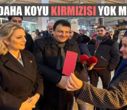 ‘Daha koyu kırmızısı yok mu?’