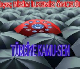 Türkiye KamuSen; “Tek Kalem Maaş”ın temel ücret politikası olması için çalışıyoruz!