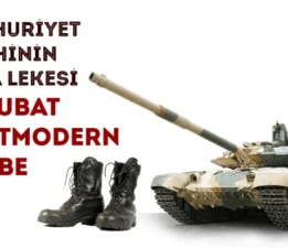 “28 ŞUBAT POST-MODERN DARBESİ SALT 54. HÜKÜMETE DEĞİL MİLLETİMİZE KARŞI YAPILMIŞTIR.”