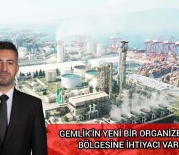 “GEMLİK’İN YENİ BİR ORGANİZE SANAYİ BÖLGESİNE İHTİYACI VAR MI?”