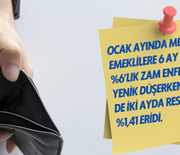 ENFLASYON RAKAMLARI MEMUR VE EMEKLİ İÇİN EK ÖNLEM ALINMASINI ZORUNLU KILIYOR