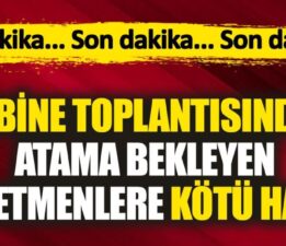 Atama Bekleyen Öğretmenlere Kötü Haber