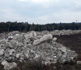 İnşaat Artığına 30 Bin Lira Ceza! Molozu Kim Döktü?